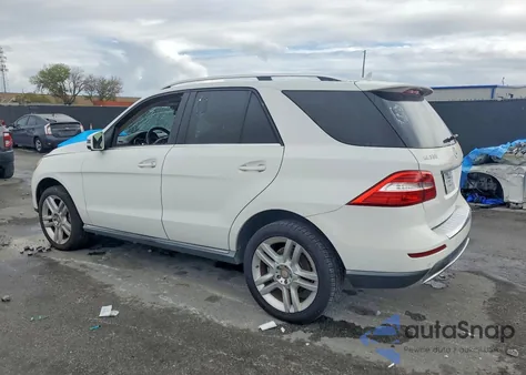 2014 Mercedes-Benz Ml 350 из США, поврежденный, VIN 4JGDA5JB0EA386735